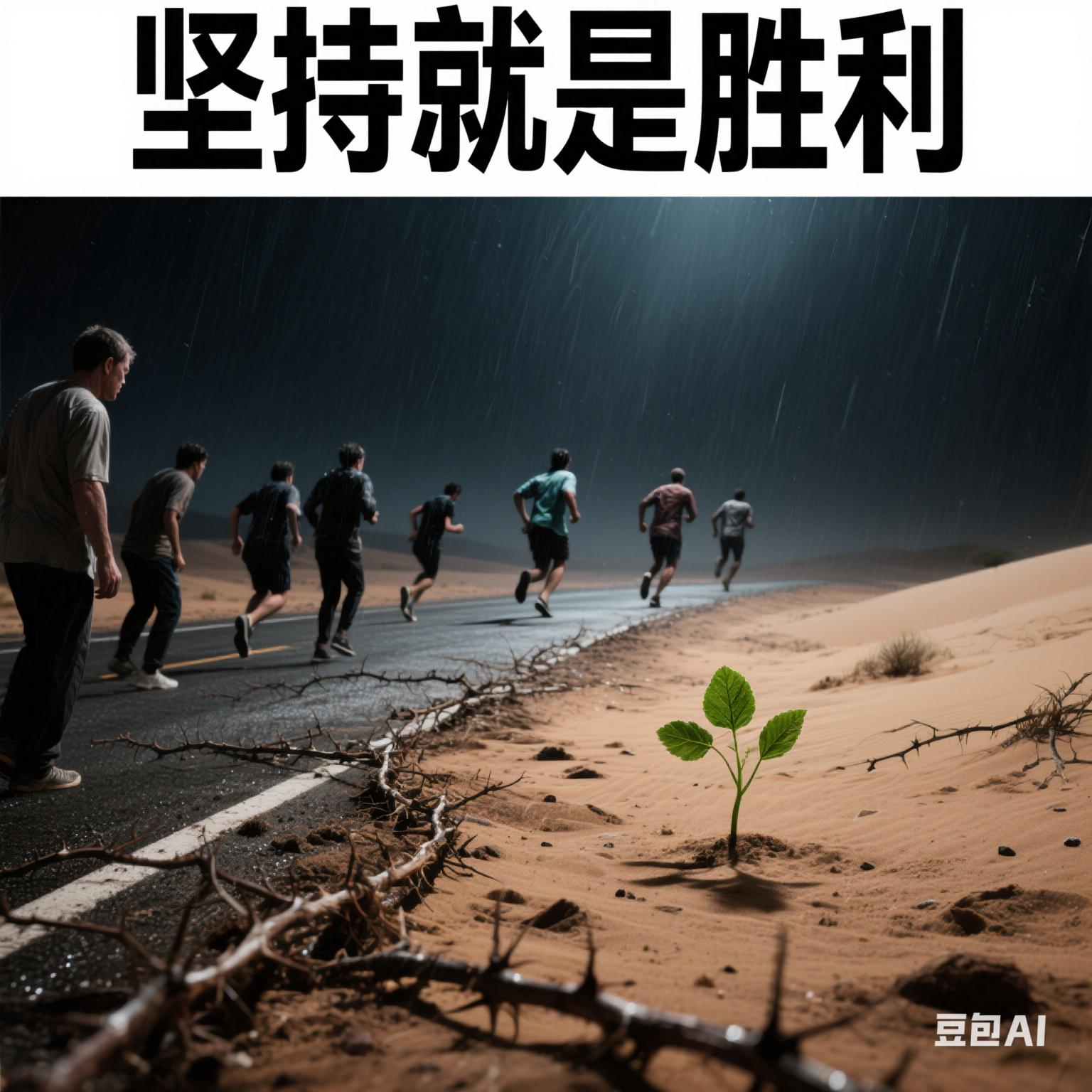 运动员拼尽全力,困难重重仍努力不懈 运动员拼尽全力,困难重重仍努力不懈